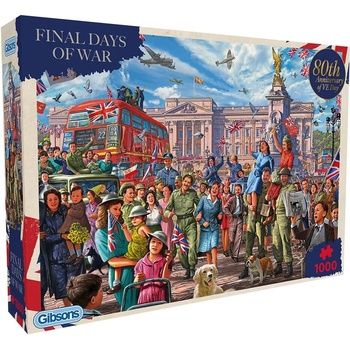 Gibsons Пъзел Gibsons от 1000 части - Последните дни на войната (G7153)