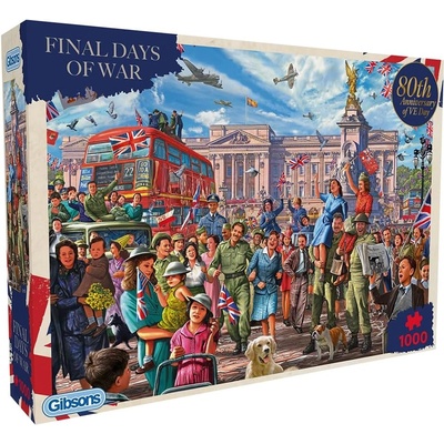 Gibsons Пъзел Gibsons от 1000 части - Последните дни на войната (G7153)