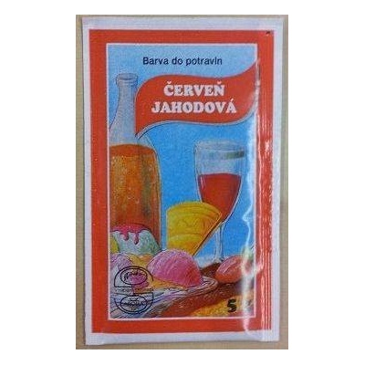 AROCO Potravinárske práškové farbivo Červeň jahodová 3220 5 g