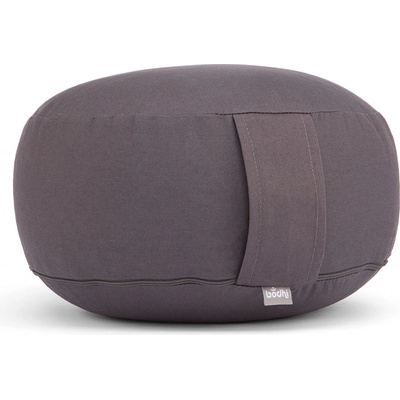 Bodhi Yoga Bodhi Meditačný vankúš RONDO ECO náplň špalda Šedá 32x20