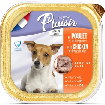 Plaisir dog s kuřecím a zeleninou 300 g