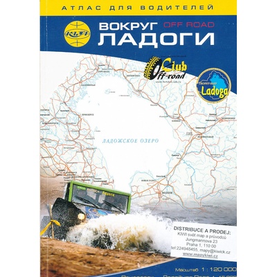 atlas Vokrug Ladogy 1:120 t. Ladožské jezero