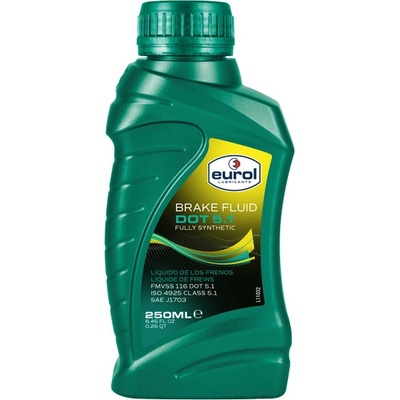 Eurol BrakeFluid Brzdová kapalina DOT 5.1 250 ml