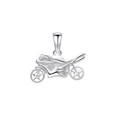 NUBIS® Stříbrný přívěšek motorka NB 4564