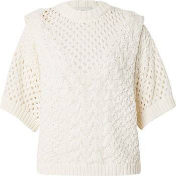 Copenhagen Muse Пуловер 'EVIE' бяло, размер S