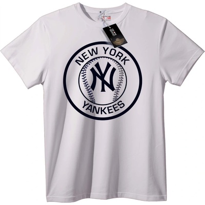 NOONEBRAND Тениска New York Yankees - 4XL, White