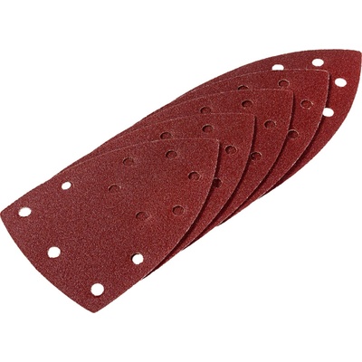 LUX-TOOLS Brusný papír pro multibrusky K60, 100 x 150 mm, 5 ks – Zbozi.Blesk.cz