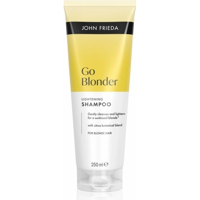 John Frieda Go Blonder Lightening Shampoo zesvětlující šampon pro blond vlasy 250 ml