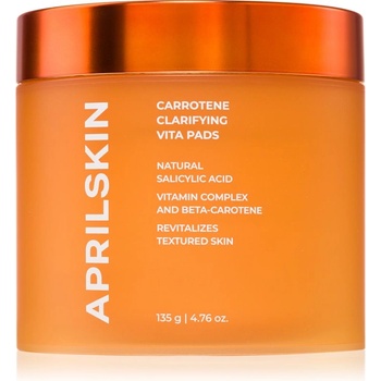APRILSKIN Carrotene Clarifying Vita Pads почистващи тампони за мазна кожа склонна към акне 60 бр