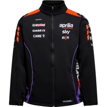 Aprilia mikina TEAMWEAR Replica 24 Zip black/orange