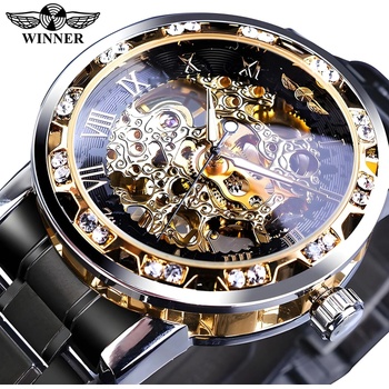 Winner Часовник Winner BE-14434 - Черен KP14434 (BE-14434)