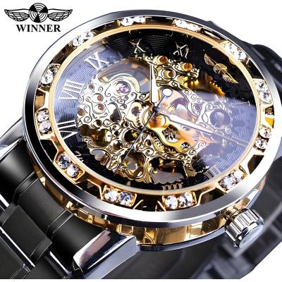 Winner Часовник Winner BE-14434 - Черен KP14434 (BE-14434)