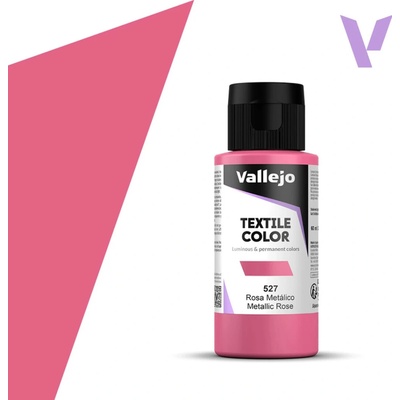 Vallejo Textile Color 40527 metallic rose 60 ml
