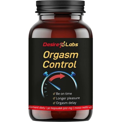 Desire labs orgasm control dlhší kontakt pre silnejšiu erekciu 90 kapsúl