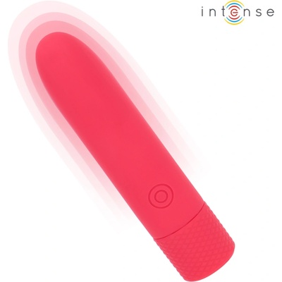 Intense Symone USB Rechargeable Vibrating Bullet Red