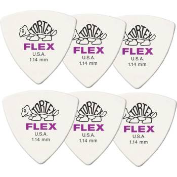Image 1 of Dunlop 456P 1.14 Tortex Flex Triangle Перце за китара (456P114)