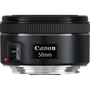 Canon Обектив Canon EF 50mm f/1.8 STM (4549292037692) Обективи
