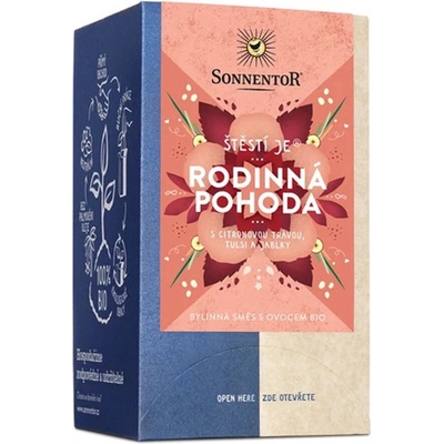 Sonnentor Štěstí je rodinná pohoda BIO 18 x 1,5 g