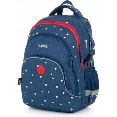 Karton P+P batoh Oxy Scooler Grey dots