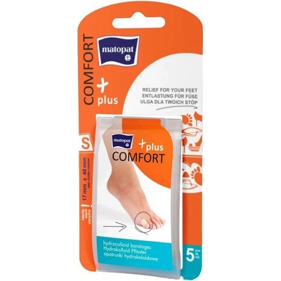 Matopat Comfort Plus Hydrokoloidní náplast S 5 ks