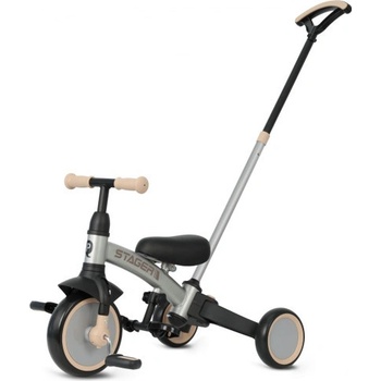 Qplay Stager 3v1 strieborná