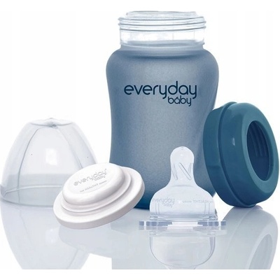 Everyday Baby Láhev sklo senzor blue berry 150ml