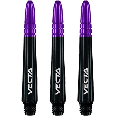 Winmau Vecta - midi - black purple
