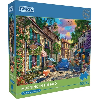 Gibsons Пъзел Gibsons от 500 XL части - Сутрин в Средиземноморието (G3565)