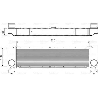 Chladič turba VALEO 818356