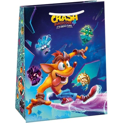 ARGUS Dárková papírová taška (29 x 38 cm) - Crash Bandicoot 07870758