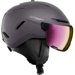 Atomic Ски каска Atomic Savor Visor HD S2 Ski helmet - Iron Ore / Pink Copper HD - размер One Size (418-1615-0213)