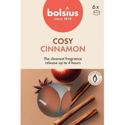 Bolsius True Scents Apple Cinnamon 6 ks