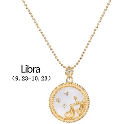 Majya Stříbrný přívěsek s řetízkem MOONLIGHT LIBRA 10884