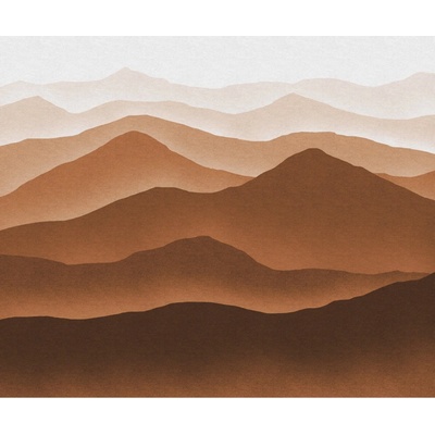 Komar Vliesová fototapeta Macchiato Mountains rozměry 300 x 250 cm
