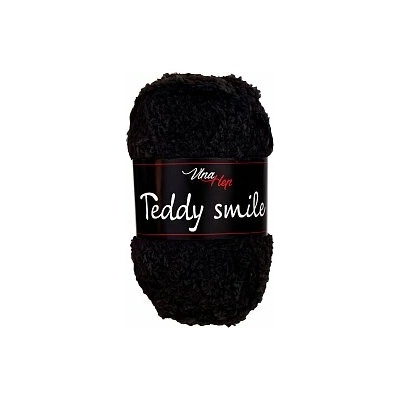 Vlna-hep Příze Teddy smile 4001 černá