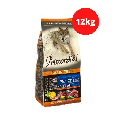 Primordial Grain Free Adult Tuna and Lamb Kilogram: 12kg