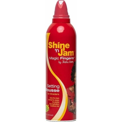 Ampro Shine n' Jam Magic Fingers Hair Mousse 355 ml