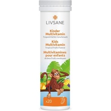 Livsane Šumivé tablety Multivitamín pro děti 20 ks