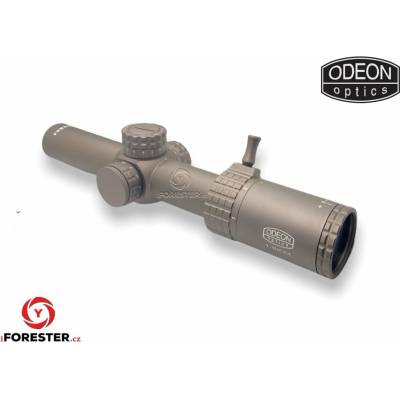 Odeon Optics FORESTER 1-6x24 FORESTER matné bronzovo hnedé prevedenie SFP