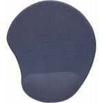 Manhattan Mouse pad, Blue Ergonomic Gel Support Pad and Mouse Mat, 230 x 200 x 20mm, Low friction, Non slip base, Polyester jersey,