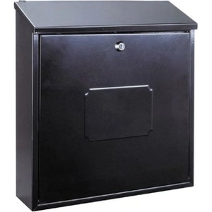 Rottner Rottner caorle - Пощенска метална кутия. С размери: 395х365х115(ВхШхД). Цвят: черен (caorle)