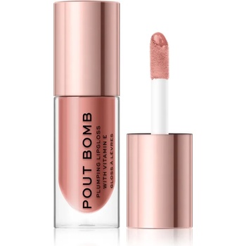 Revolution Beauty Pout Bomb блясък за устни за по-голям обем със силен гланц цвят Doll 4.6ml