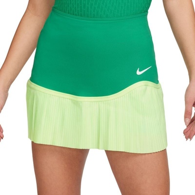 Nike Dri-Fit Advantage Pleated Skirt stadium green/barely volt/white