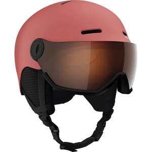 Salomon Детска ски каска Salomon Kid's Orka Visor Cat. 2 Ski helmet - Sun Kissed Coral / Flash Silver - размер S 49-53 cm (418-0976-0711)
