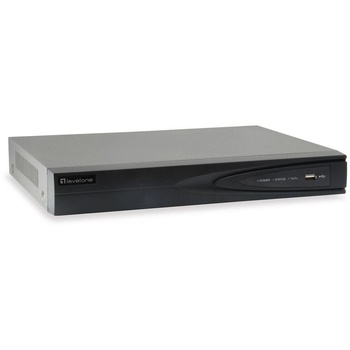 LevelOne LevelOne NVR-0504 мрежои видеорекордер (NVR) Черен (NVR-0504) (NVR-0504)
