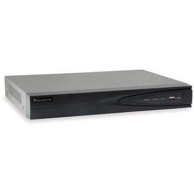 LevelOne LevelOne NVR-0504 мрежои видеорекордер (NVR) Черен (NVR-0504)