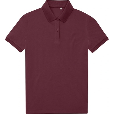 B&C Polokošile B&C My Eco Polo 65/35 women krátký rukáv dámská COT-01W46500400 Červená