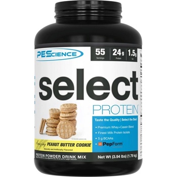 PEScience Select Protein | Milk & Whey Blend [1710~1840 грама] Бисквита с фъстъчено масло