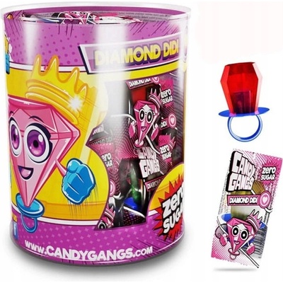 Candy Gangs Diamond Didi lízátko 30 x 10 g