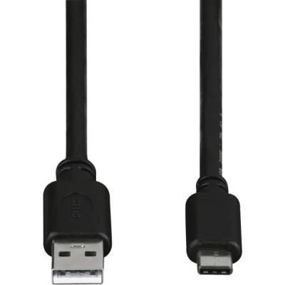 Hama Кабел HAMA 135722, USB A(м) към USB C(м), 1m, черен (135722)